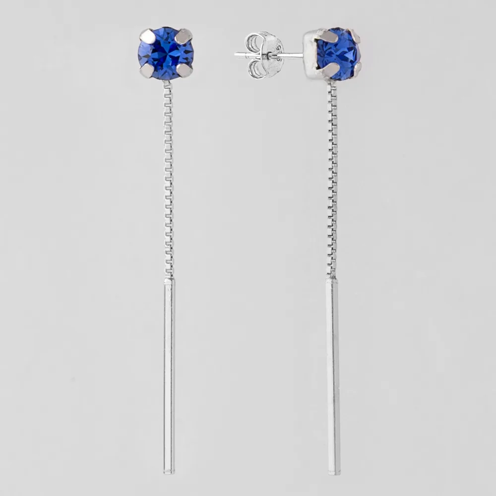 Aros Plata 925 - Avant Cristal Swarovski Elements 1BY12A