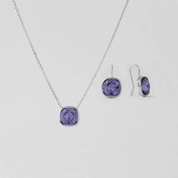 Set Plata 925 - Avant Cristal Swarovski Elements1BY14L 4BY6L