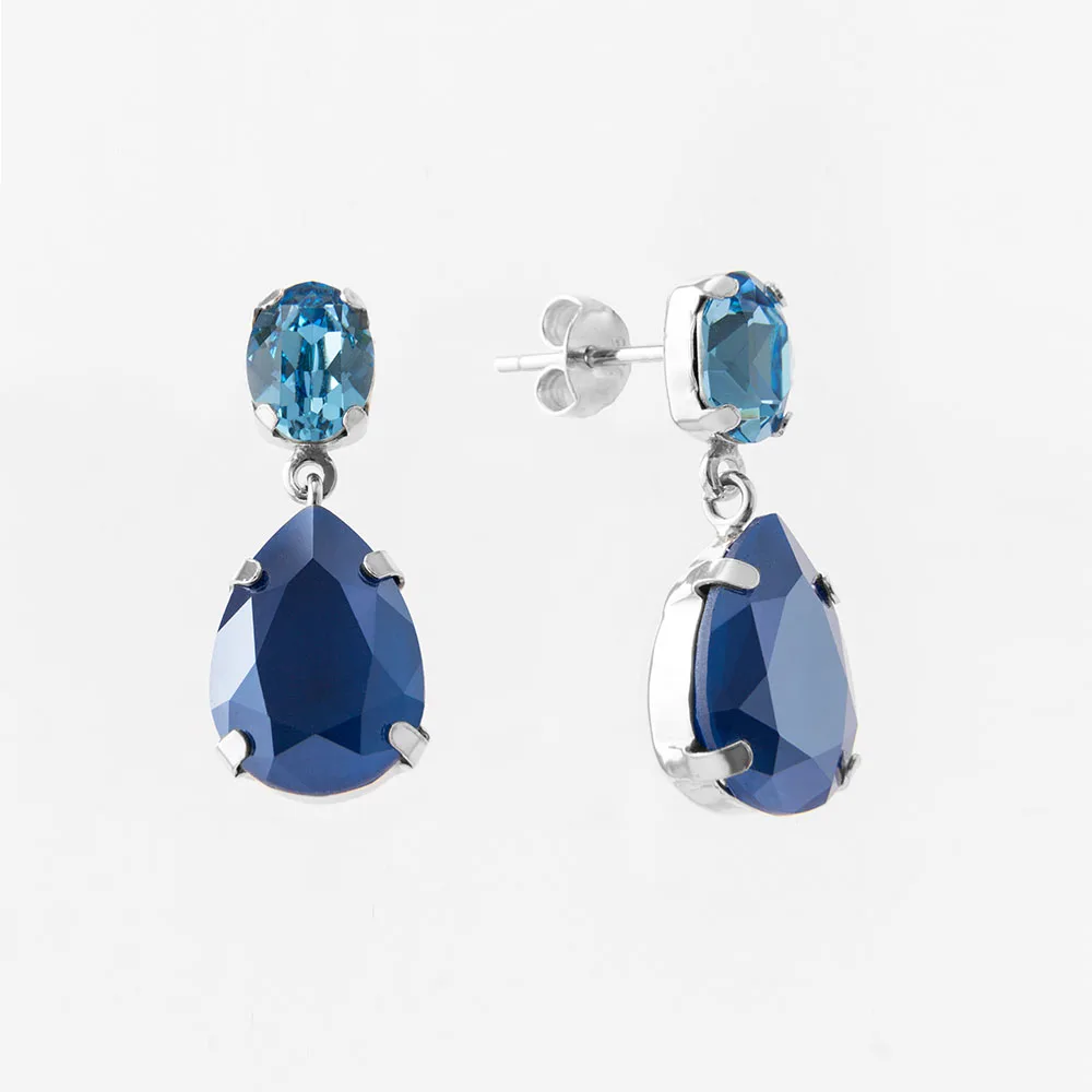 Aros Plata 925 - Avant Cristal Swarovski Elements 1BY21A