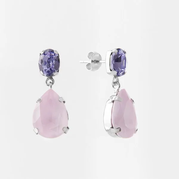 Aros Plata 925 - Avant Cristal Swarovski Elements 1BY21R