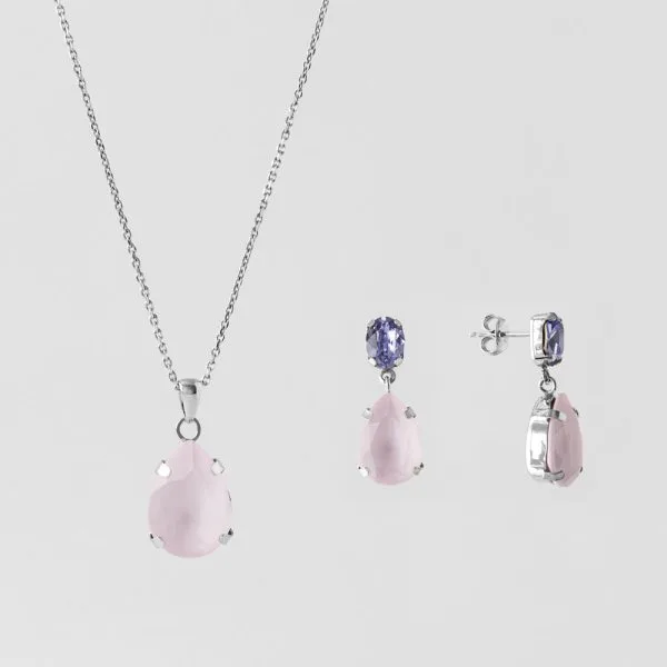 Set Plata 925 - Avant Cristal Swarovski Elements1BY21R 4BY9R