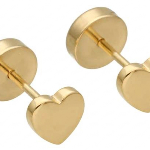 Aros CORAZÓN Oro 18k
