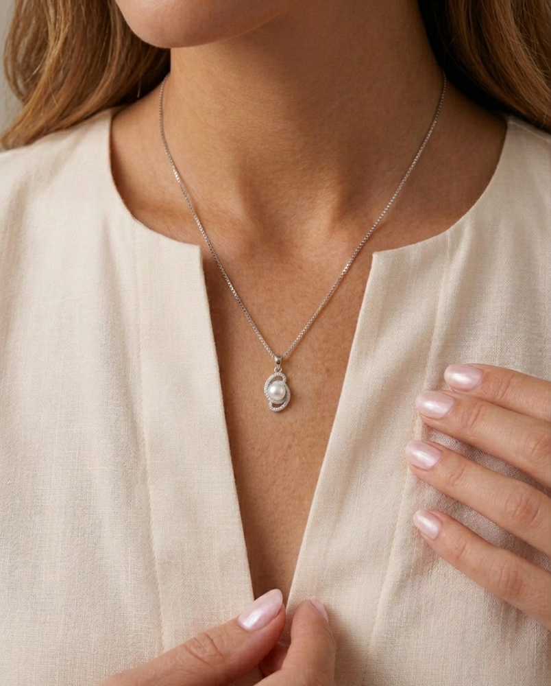 Collar Plata 925 - Avant Pearl Collection 4P7 - Imagen 2