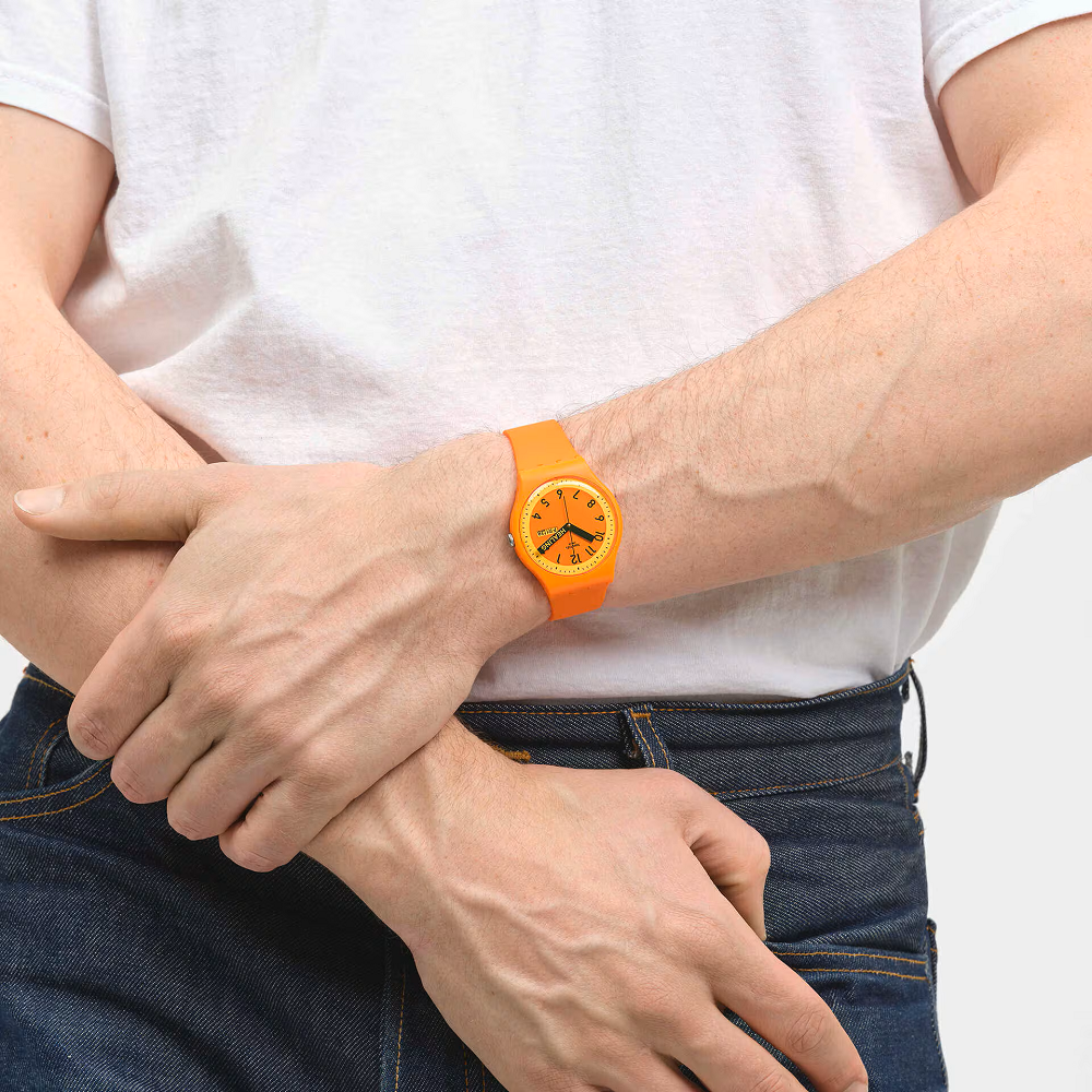 Reloj Swatch Proudly Orange SO29O700 - Imagen 3