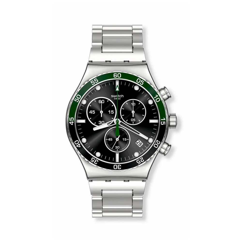 Reloj Swatch Dark Green Irony YVS506G