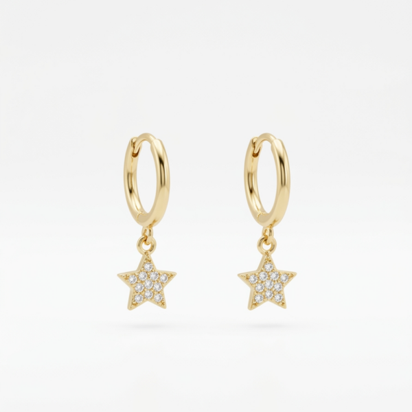 Aros Plata 925  - Avant Gold Collection 1AZ24D