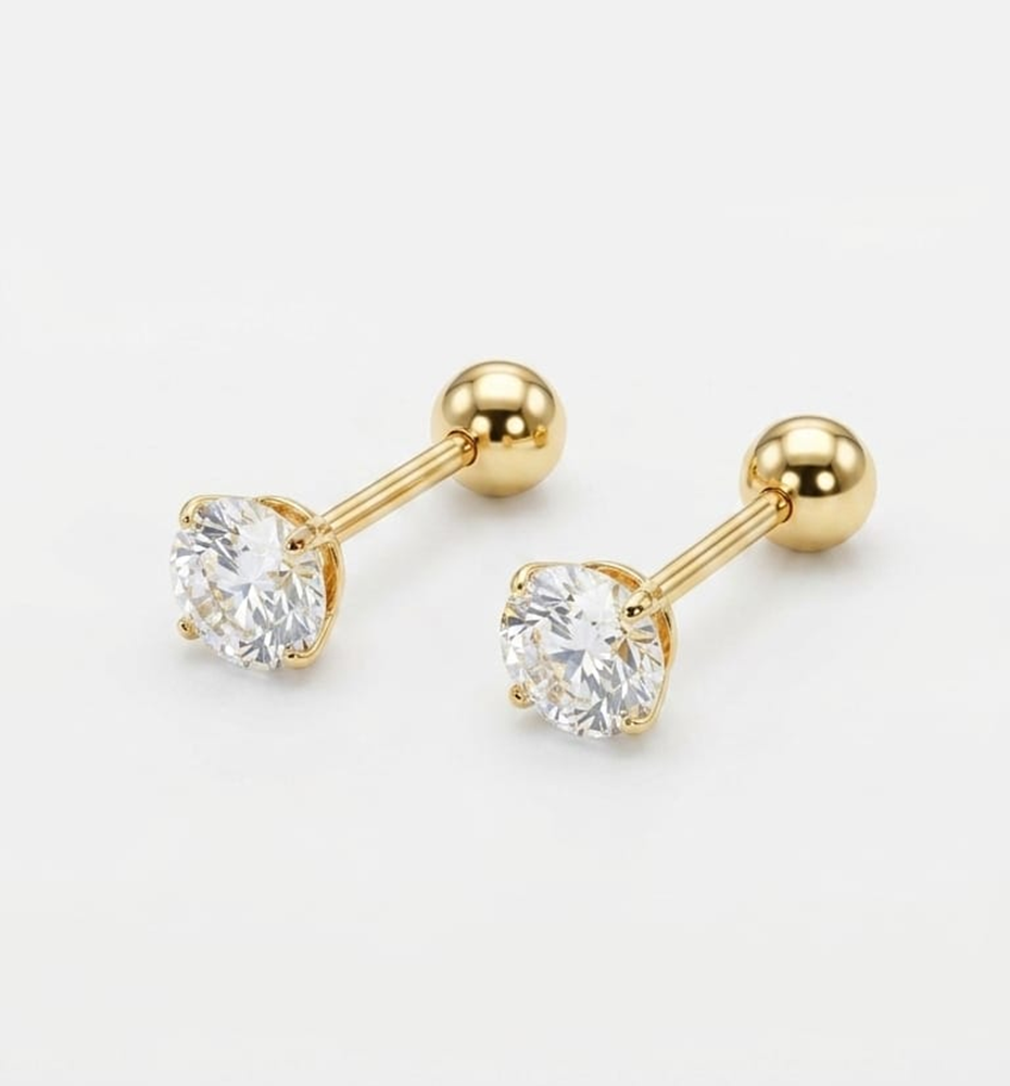Aros Plata 925 - Avant Gold Collection 1GRF5D