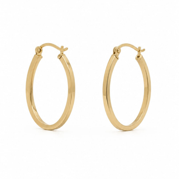 Aros Plata 925 - Avant Gold Collection 1ITD11