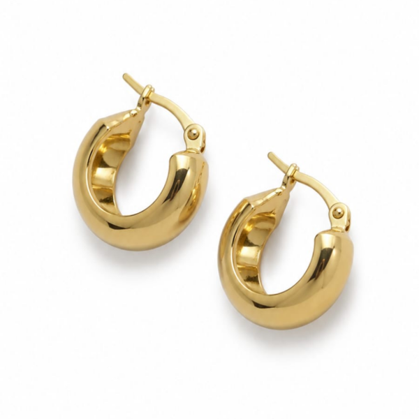 Aros Plata 925 - Avant Gold Collection 1ITD4