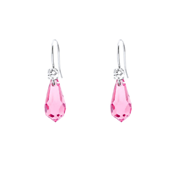 Aros Sally Rosa - Avant Cristal Swarovski Elements