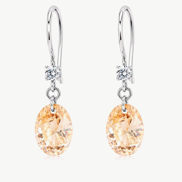Aros Molly Ámbar - Avant Cristal Swarovski Elements
