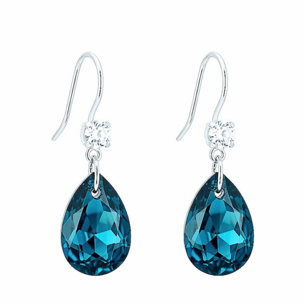 Aros Molly Azul - Avant Cristal Swarovski Elements