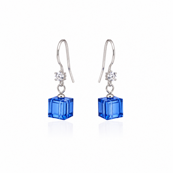 Aros Lily Azul - Avant Cristal Swarovski Elements 1A10AZ