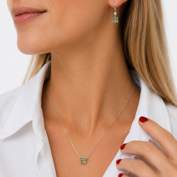 Set Lily Verde - Avant Cristal Swarovski Elements