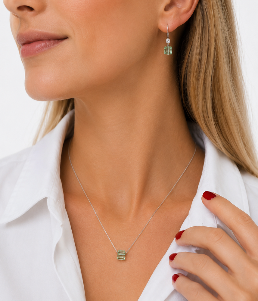 Set Lily Verde - Avant Cristal Swarovski Elements