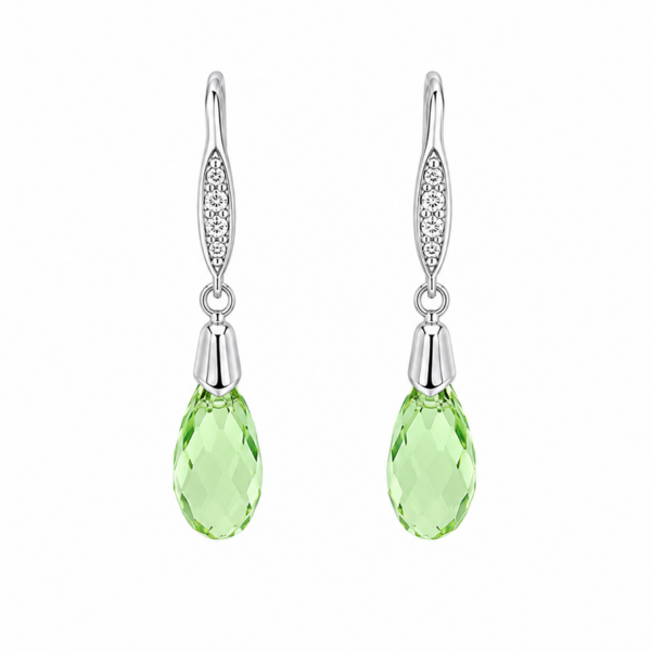 Aros Loana Verde - Avant Cristal Swarovski Elements
