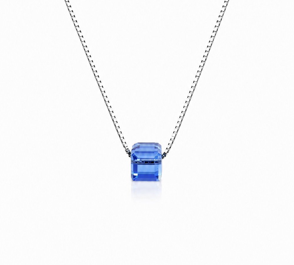 Collar Lily Azul - Avant Cristal Swarovski Elements 4A10AZ
