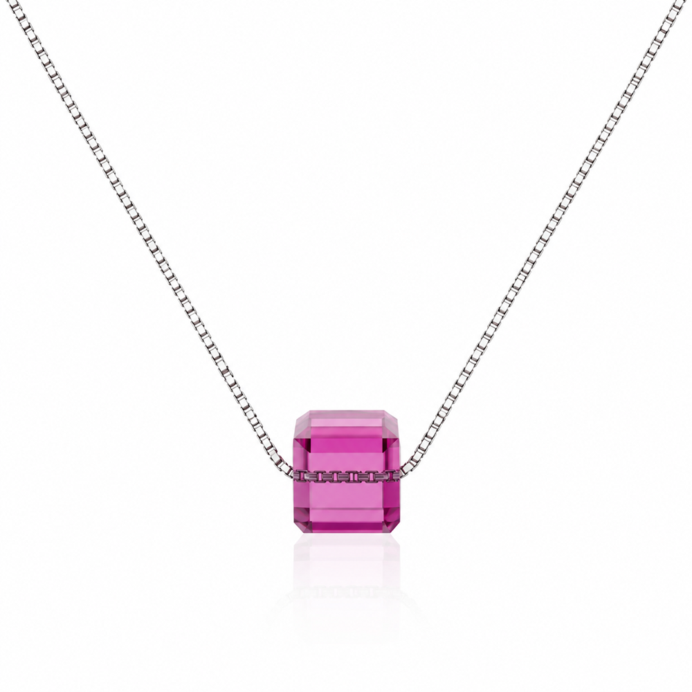 Set Lily Granate - Avant Cristal Swarovski Elements - Imagen 2