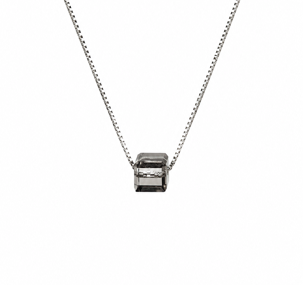 Collar Lily Negro - Avant Cristal Swarovski Elements 4A10NG
