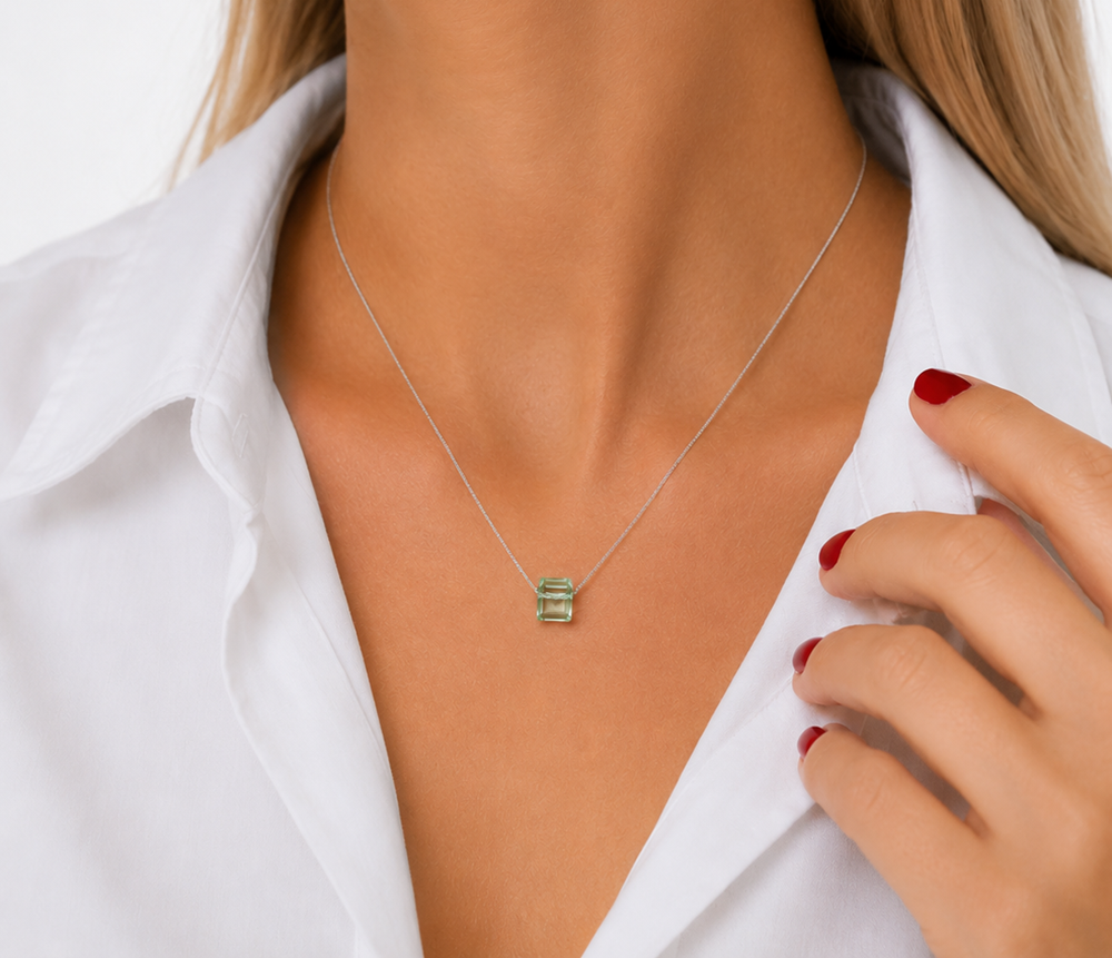 Set Lily Verde - Avant Cristal Swarovski Elements - Imagen 4