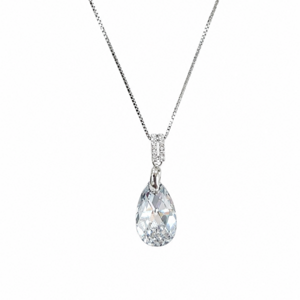 Collar Clementina Plateado - Avant Cristal Swarovski Elements