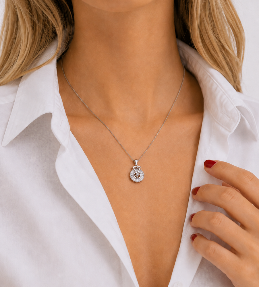 Collar Plata 925 - Avant Zirconia Collection 4Z100 - Imagen 2